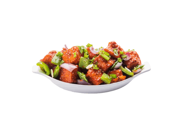 Chilly Paneer Dry - chopped chilli kitchen varanasi