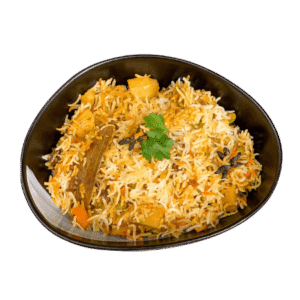 Veg Dum Biryani - chopped chilli kitchen varanasi